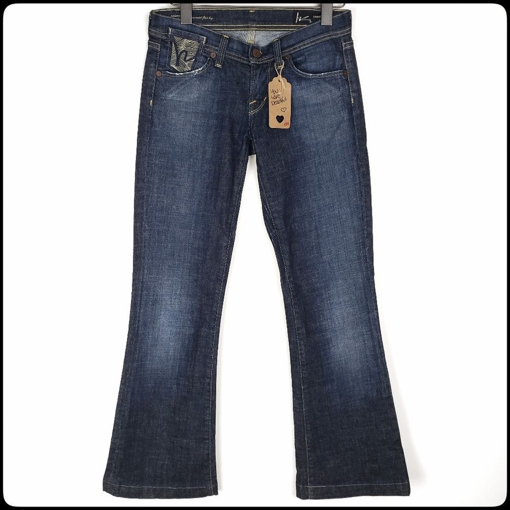 Citizens of Humanity Bloomingdales Paloma #088 Stretch Low Rise Flare Jeans 26